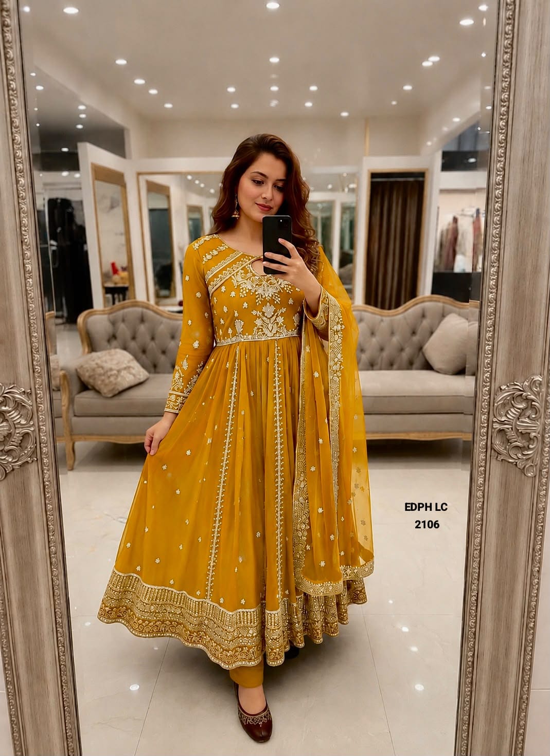 Majestic Charm Designer Wardrobe With This Newly Launched Anarkali Gown Set